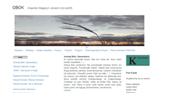 Desktop Screenshot of kwartalnik-obok.pl